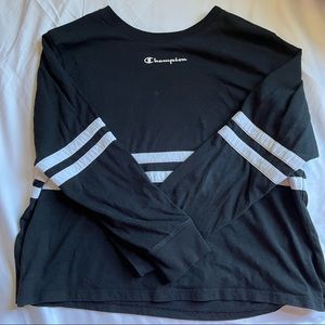 champion oversized long sleeve shirt